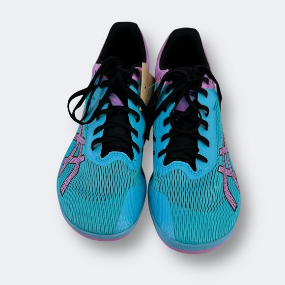 Asics Resurgence XC Track & Field Shoes Mens Size 11.5 Aquarium Blue Purple - Picture 5 of 10